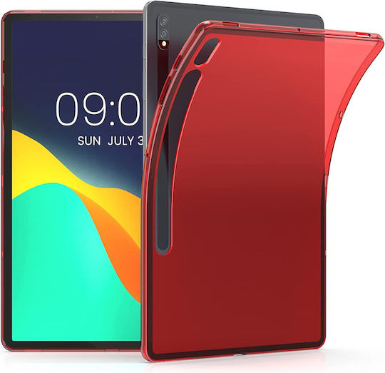 KWmobile Back Cover Roșu / Transparent Galaxy Tab S7+