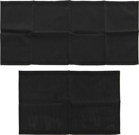 Freebox Gartenstuhlkissen Schwarz 2Stücke 114.5x54.5cm