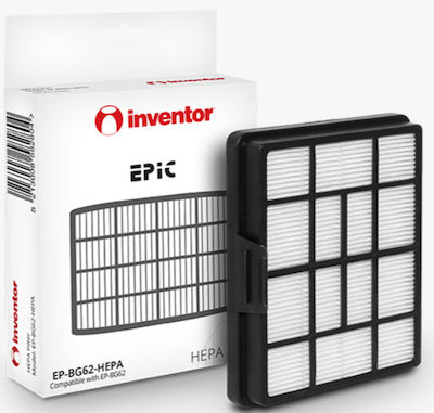 Inventor EP-BG62 EP-BG62-HEPA Filter Hepa Elektrischer Staubsauger Kompatibel mit Erfinder