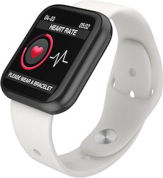 Clever CleverWatch V2 with Heart Rate Monitor (White)