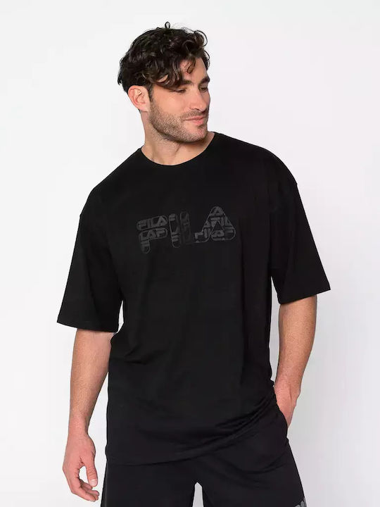 FILA Daniel T-shirt Μαύρο