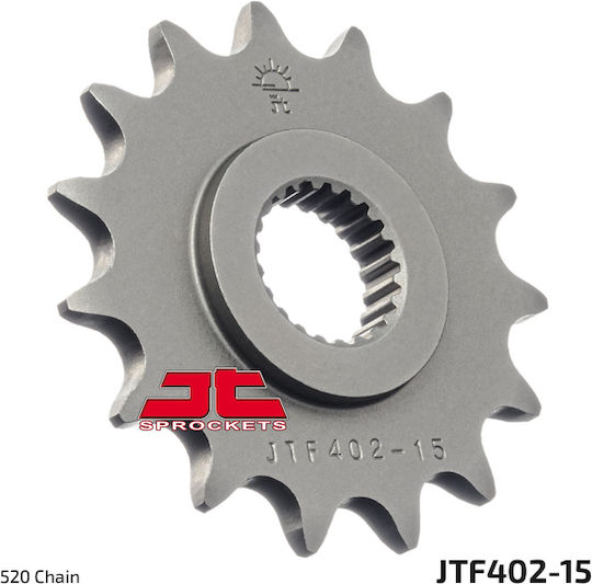 JT Sprockets Предно зъбно колело 15 Зъби за Aprilia Пегасо 650