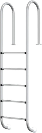 vidaXL Poolzubehör 54x38x211cm Silver