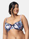 Monaco Bikini Σουτιέν Floral Navy Μπλε