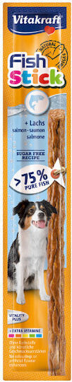 Vitakraft Dog Treats Stick Gluten Free with Salmon 1.215kg