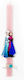 Πασχαλινή Λαμπάδα Frozen Πλακέ Elsa Αnna Ροζ