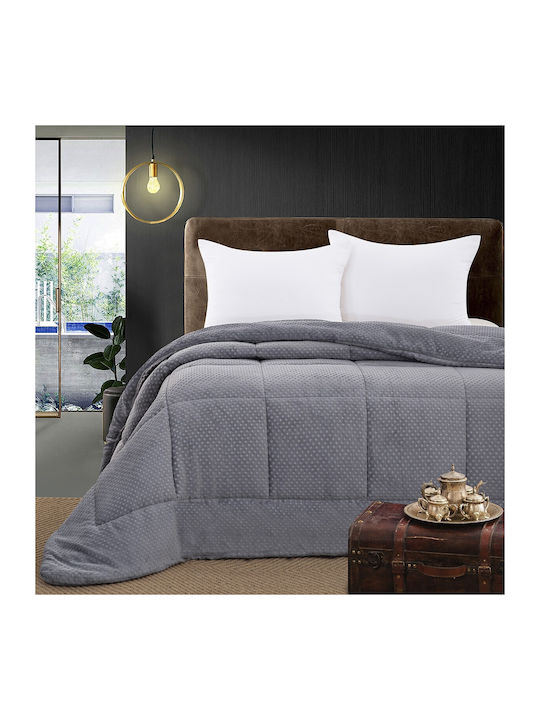 Beauty Home Duvet Cover Queen 220x240cm 11522 Gray