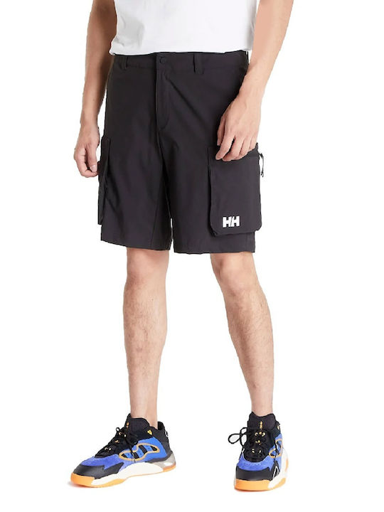 Helly Hansen Move Qd 2.0 Ανδρική Βερμούδα Cargo Μαύρη