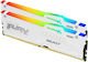 Kingston Fury Beast RGB 32GB DDR5 RAM με 2 Modules (2x16GB) και Ταχύτητα 6000 για Desktop