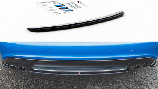Maxton Design Diffusor Auto Rückseite Kompatibel mit Audi A4 / S4 S-Line B8 Limousine