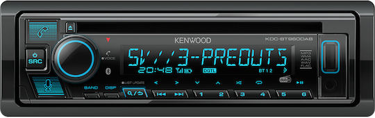 Kenwood Ραδιόφωνο Αυτοκινήτου (1DIN) (Bluetooth/USB)