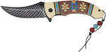 Martinez Albainox Indian Classic Pocket Knife with Blade made of Stainless Steel