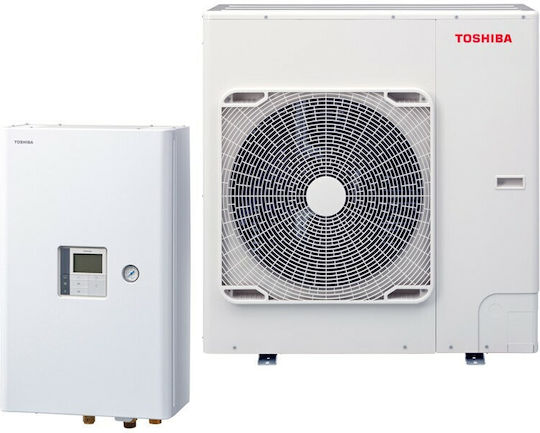 Toshiba Estia Wärmepumpe 11kW Einphasig 65°C Teilen