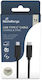 MediaRange USB 3.1 Cable USB-C male - USB-C 100W Μαύρο 1.2m MRCS214
