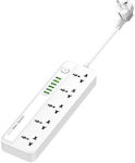 Ldnio 5-Outlet Power Strip White