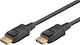Goobay Kabel DisplayPort-Stecker - DisplayPort-Stecker 2m Schwarz (61712)