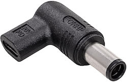 Akyga Βύσμα για Φορτιστή HP USB-C / 7.4 x 5.0mm + pin AK-ND-C07 Akyga Βύσμα για Φορτιστή HP USB-C / 7.4 x 5.0mm + pin AK-ND-C07