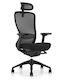 ErgoAction Action Chair VX Офис Стол С Регулируеми Подлакътници Черен / Черен