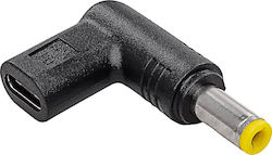 Akyga Щепсел за Зарядно Устройство USB-C / 5,5 x 2,5 мм AK-ND-C01