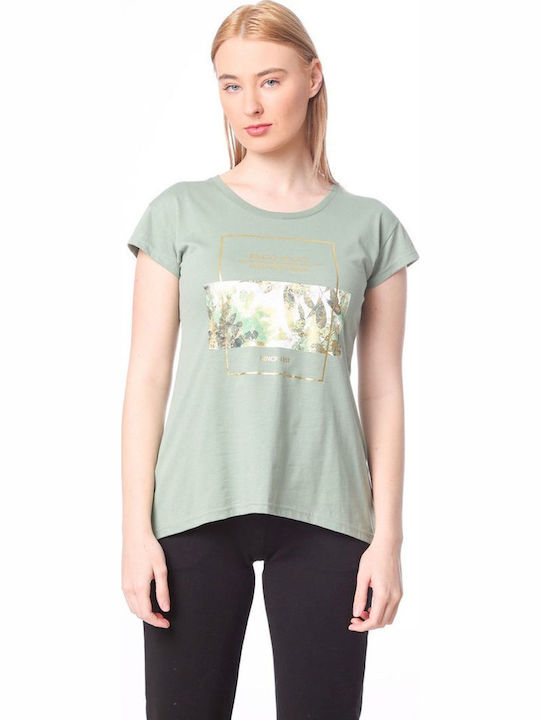 Paco & Co Γυναικείο Αθλητικό T-shirt Tea