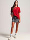 Superdry Damen T-Shirt Rot