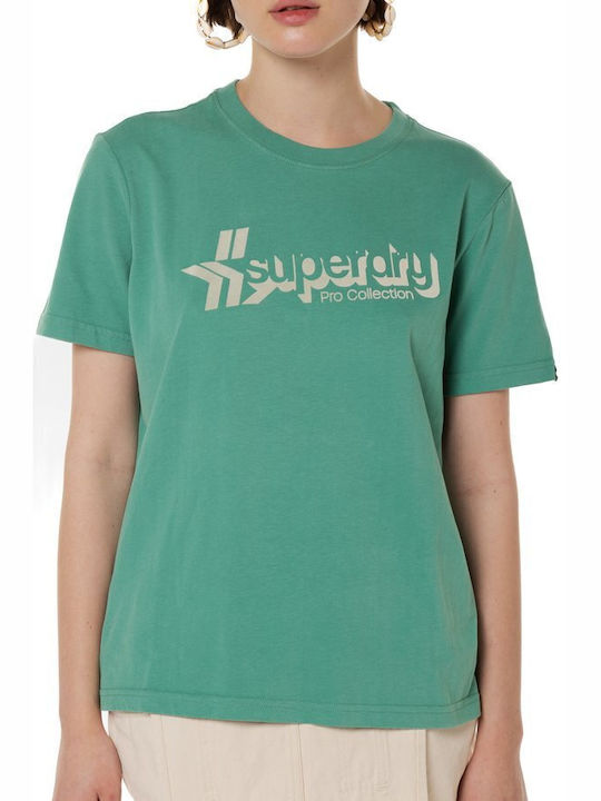 Superdry Damen T-Shirt Grün