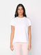 Fila Mary Γυναικείο Αθλητικό T-shirt Λευκό