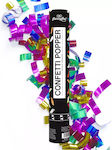 Confetti cannon Multicoloured stripes, 40 cm, 1 piece