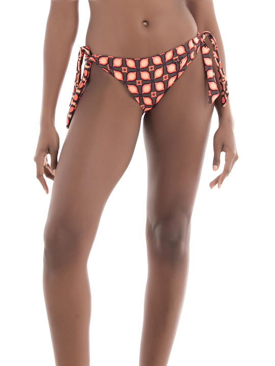 Superdry W D2 Ovin Vintage Bikini Alunecare cu Șnururi