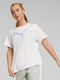 Puma Women's Athletic T-shirt Fast Drying White