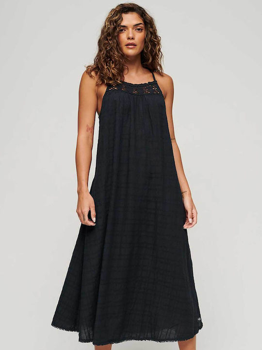 Superdry Rochie De Vară Pentru Femei Midi Jupon...