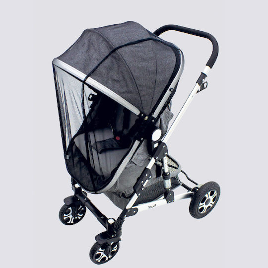 abo Baby Mosquito Net for Stroller Black