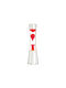 Dekorative Lampe Lavalampe Rot
