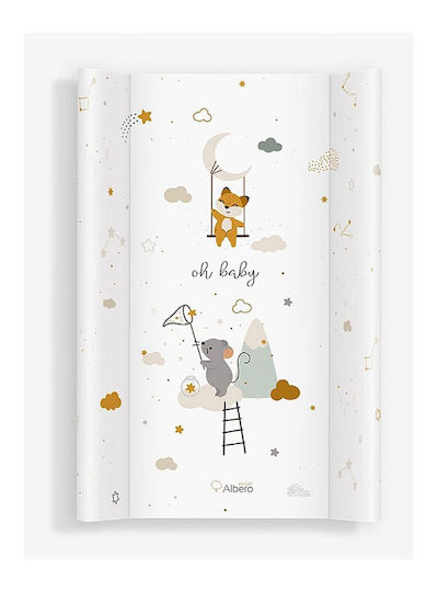 Klups Hard Changing Pad Mouse made of Fabric White 47x80cm