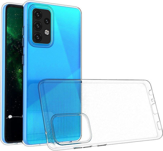 NetOne 0.5mm Back Cover Σιλικόνης 0.5mm Διάφανο (Realme 8/8 Pro)