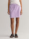 Gant Mini Skirt in Purple color