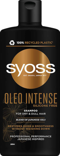 Syoss Oleo Intense Shampoos Glanz für Trocken Haare 440ml
