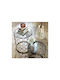 Set Zigon Rotund Din Sticlă Auriu 2 Buc M41xL41xÎ46.5cm
