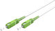 Goobay Optical Fiber Cable SC-APC 15m White