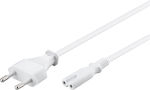 Goobay IEC C7 - Euro Cable 1.5m White (51326)