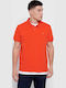 Polo Short Sleeve Blouse Tangerine FBM007 001 11 Tangerine