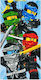 Lego Ninjago Kinder-Strandtuch Mehrfarbig 140x70cm 012022