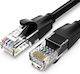 Vention U/UTP Кат.6 (Gigabit) Мрежови Кабел Ethernet 35m Черен