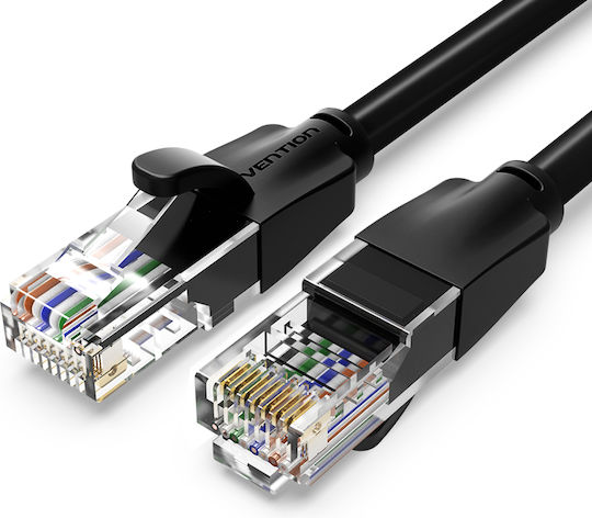 Vention U/UTP Cat.6 (Gigabit) Cablu de Rețea Ethernet 15m Negru