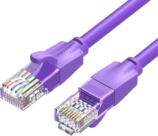 Vention U/UTP Cat.6 Gigabit Network Cable Ethernet 2m Purple