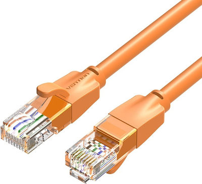 Vention U/UTP Cat.6 Ethernet Network Cable 2m Orange 1pcs