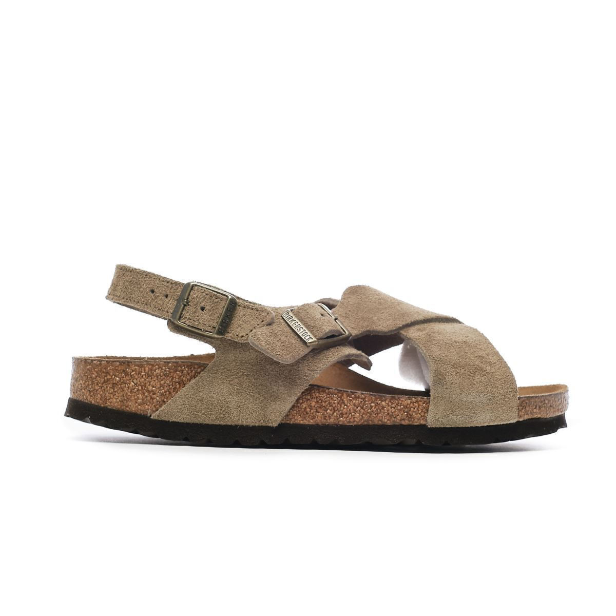 Birkenstock Tulum Women's Flat Sandals Taupe Narrow Fit 1024110