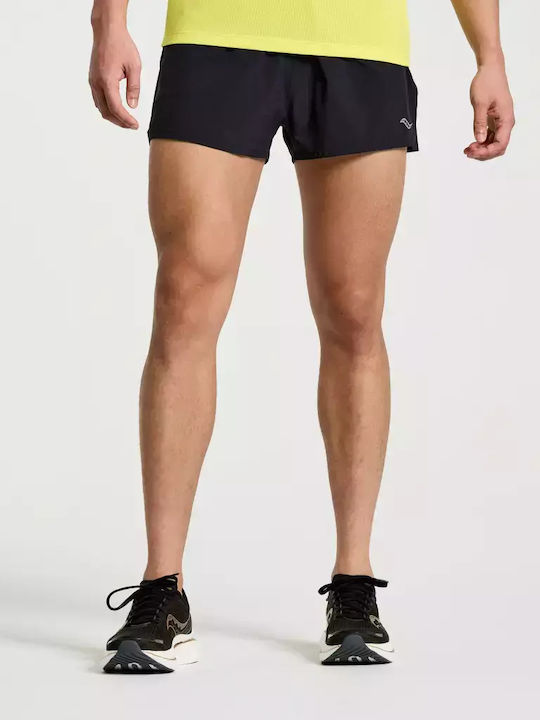 Saucony Outpace 2.5 Мъжки Шорти Черна
