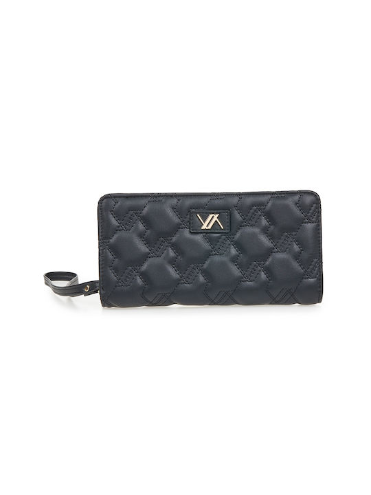 Verde Large Women's Wallet Black