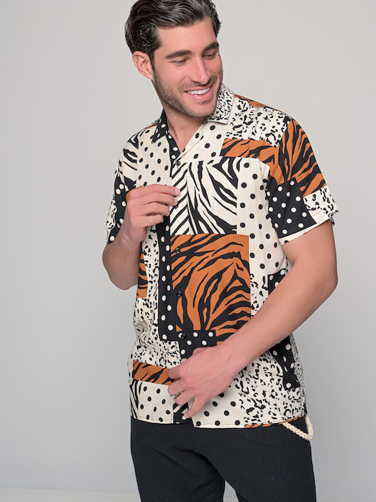 Ben Tailor Leopard 0738 Μακρυμάνικo Πουκάμισο W...